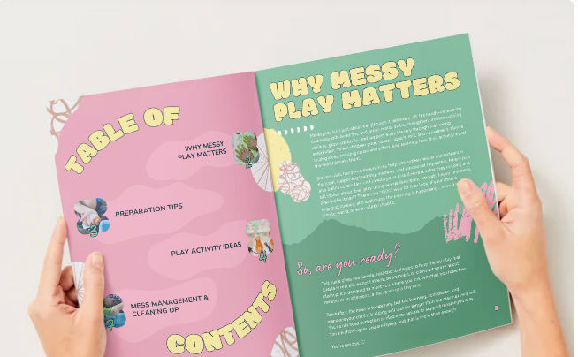 Messy Play Made Easy Freebie